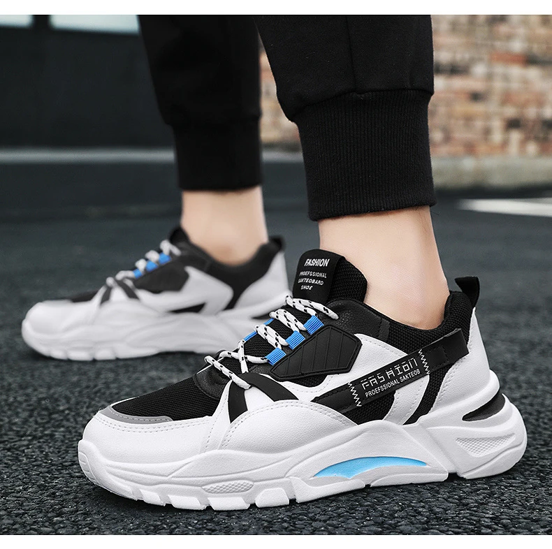 Men's shoes 2024 new spring sports leisure all men's increased mesh breathable
