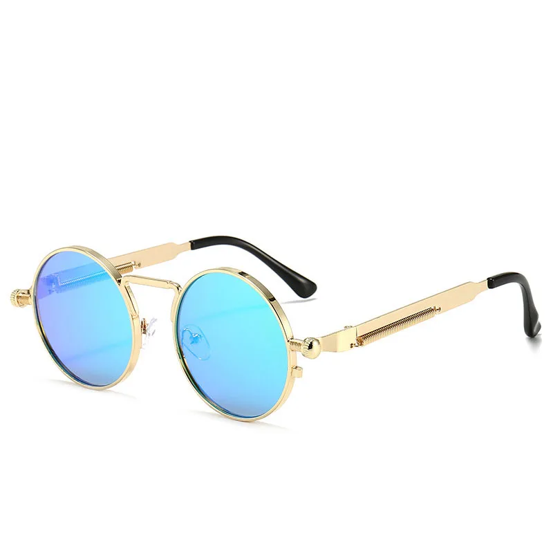 Lunettes Moto Steampunk Vintage Marron - Protection UV Pour Motocross, Vélo Et Sports Extérieurs