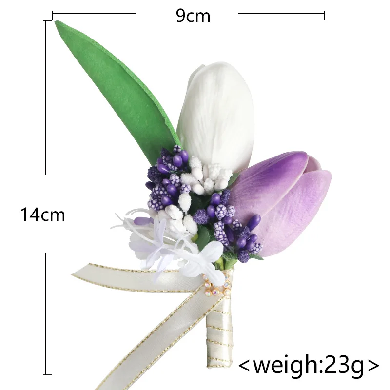 Plum Wedding Wrist Corsage and Boutonniere Set Purple Corsage -   Prom  flower bracelet, Corsage and boutonniere set, Corsage and boutonniere