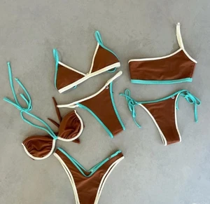 2026 High Quality Custom Logo Push up Bra OEM Private Label Swimsuits-Digital Printing Bikini for Women