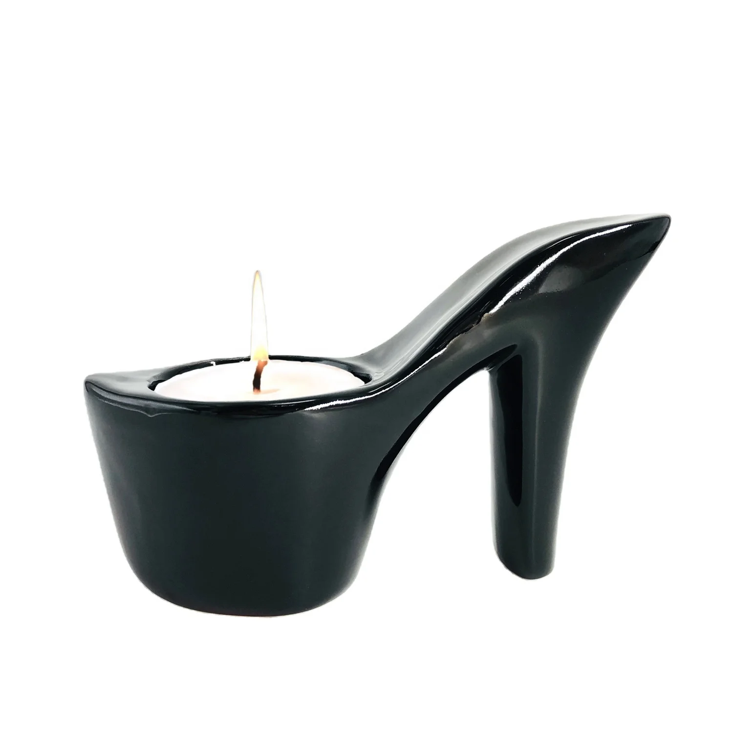 Unique Ceramic High Heel Shoes - Stylish Flower Pots, image size:1500x1500