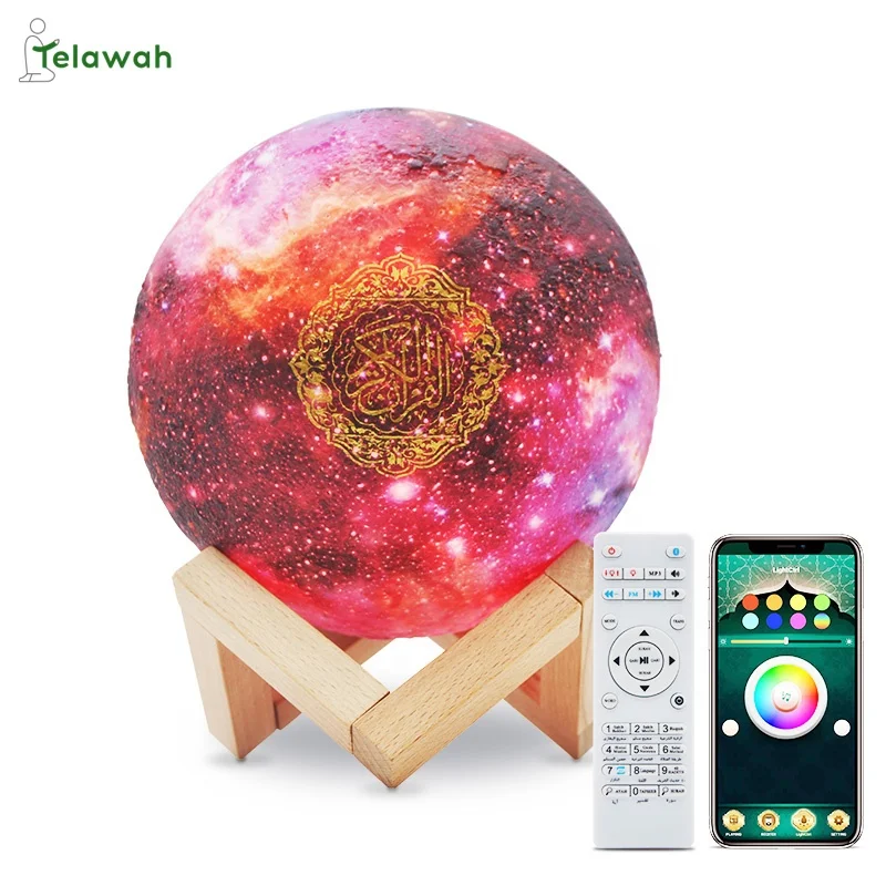 Telawah SQ-510 Лидер продаж музыкальный Коран из муслина электронный динамик Корана колонка с Лунной