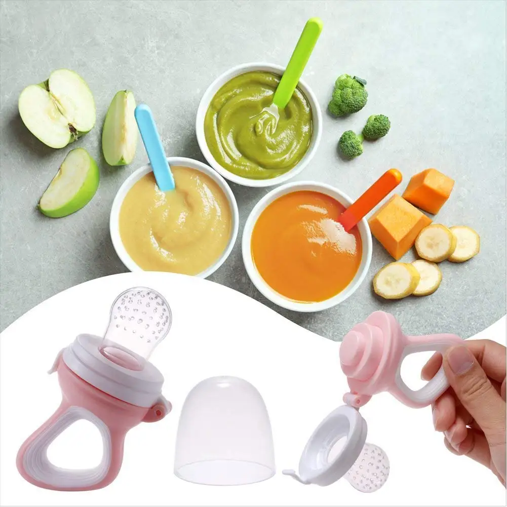 Baby Food Feeder Fruit Pacifier Feeder For Baby Teething Relief Soft