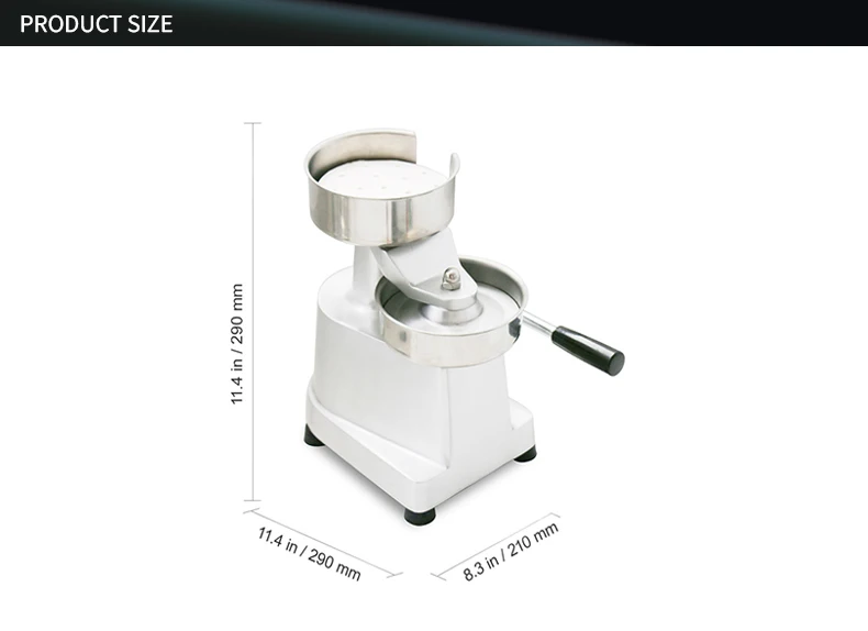 product jkh 130 hot sale meat pie molding machine meat chicken nuggets machine hamburger patty maker chicken nuggets-2