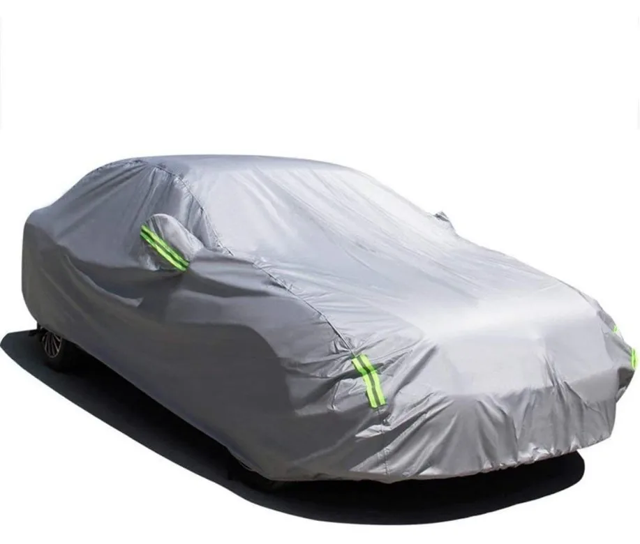 Custom Size and Logo Uv Protection Body Car Cover Sun Wholesale Good Quality Polyester 52X48X32CM 0.8-3kg 200 Pcs