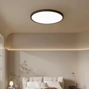 Hot Selling and Popular Indoor Home Decoration, Ultra-thin Bedroom, Small Exposed Black and White LED Ceiling Light