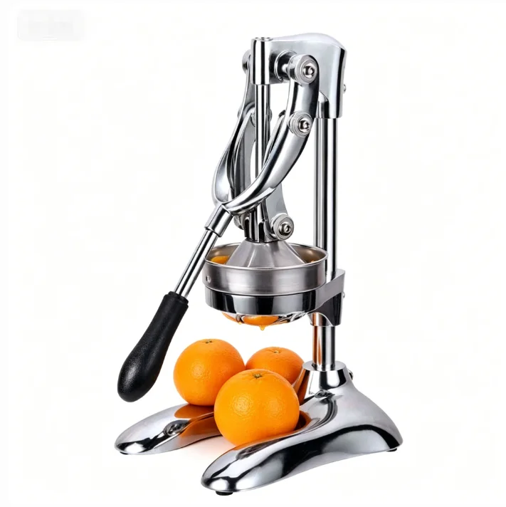 TEBAK Manufacturer Wholesale Stainless Steel Manual Juicer Commercial Grade Household Orange Pomegranate Juice Press Handmade