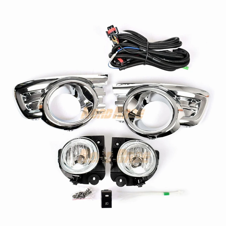 For 2008-2011 Ford Ranger XL XLT Clear Fog Light Kit Set with Switch Bulb Wiring
