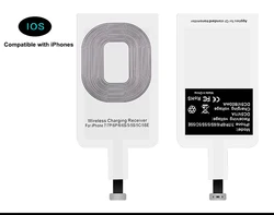 5 в 1 а Micro USB чёрный Адаптер зарядного устройства Qi беспроводной приемник Pad для зарядки телефона Android /