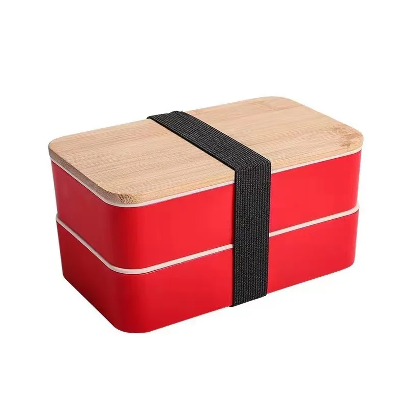 Stackable Bento Microwave And Dishwasher Safe Bpa Free Adults Children Japanese Bamboo Lunch Box
