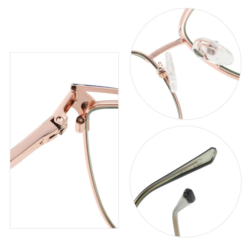 9626 Women 2023 Lentes Unique Brand Designer Eyeglasses