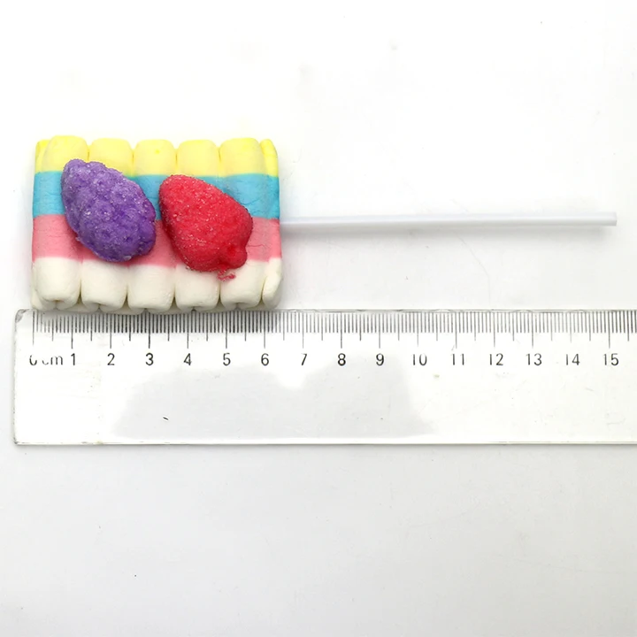 marshmallow lollipops