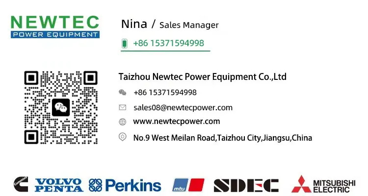 9kVA 12kVA 15kVA Silent diesel Generator Set Powered by Original NPPerkin 403A Engine Newtec Prime Backup Use 7kW 10kW 10kVA
