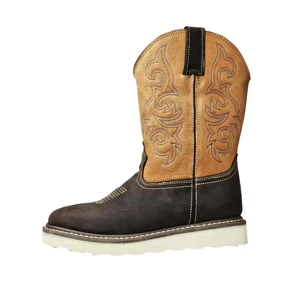 High-top Trendy Goodyear Shoes Steel Toe Anti Smash Anti Puncture-proof Safety Boots High Quality Security Footwear for Outdoor