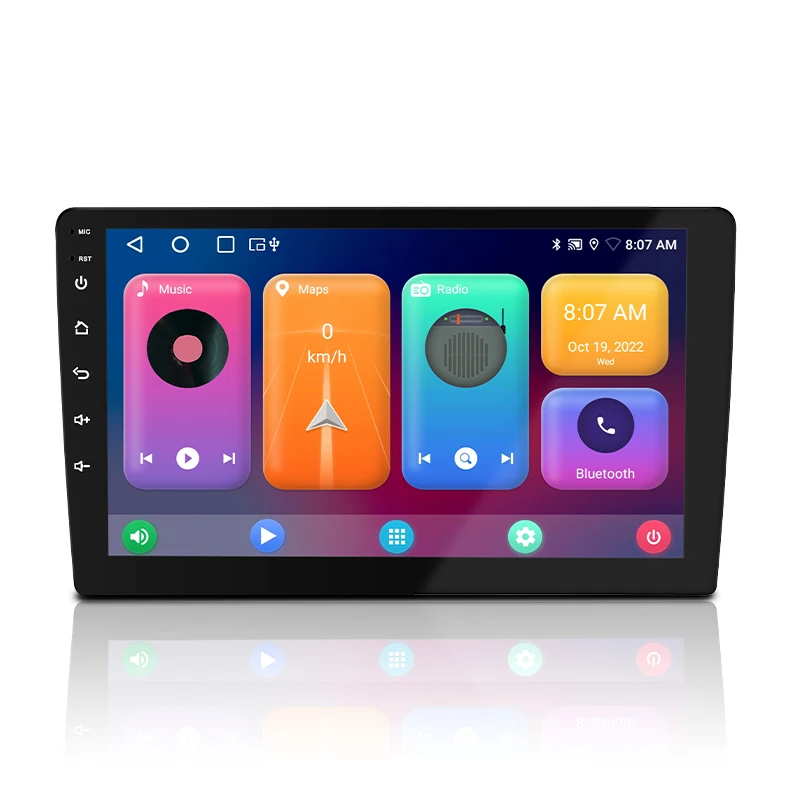 Universal 7-10.1 Inch Carplay Android Auto Touch Screen Car Radio