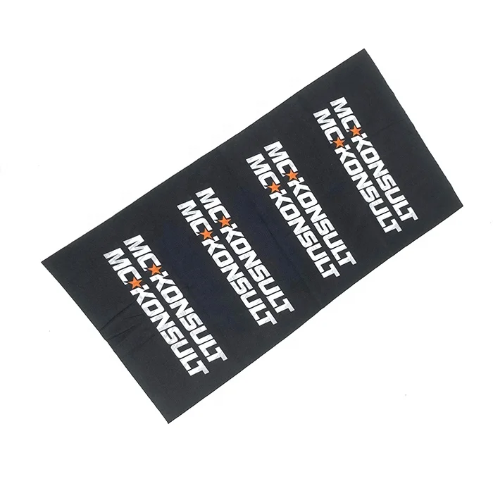 Эластичный шарф-бандана для велоспорта, модный бесшовный платок для взрослых с индивидуальным логотипом