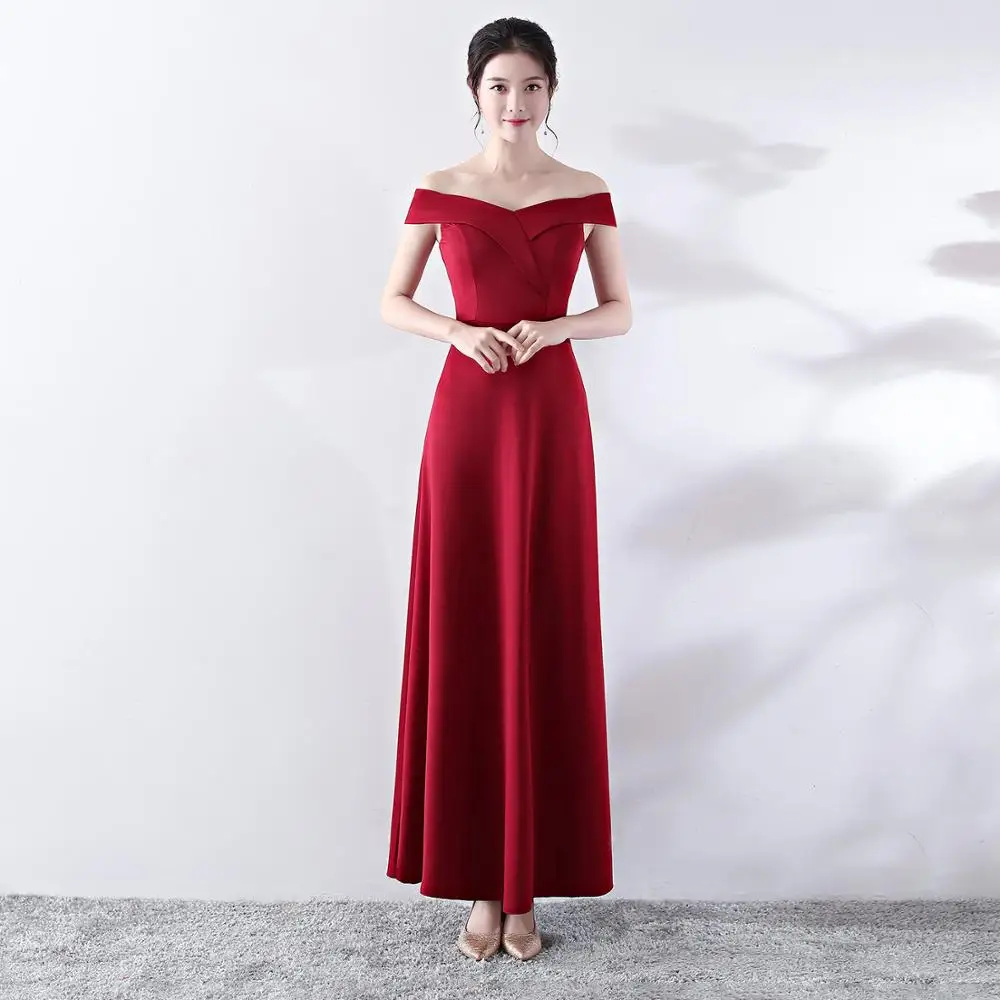 Long Ball Gown Cheap Weddings Bridesmaid Dress off Shoulders Red Black  Wedding Bridesmaid Dress| Alibaba.com