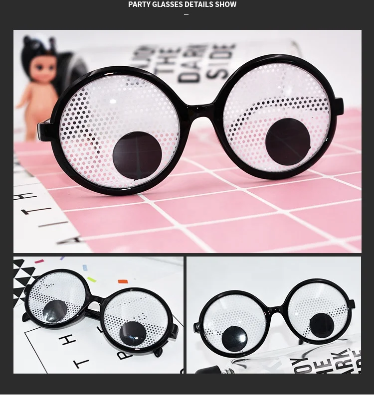 Party Glasses Googly Eyes