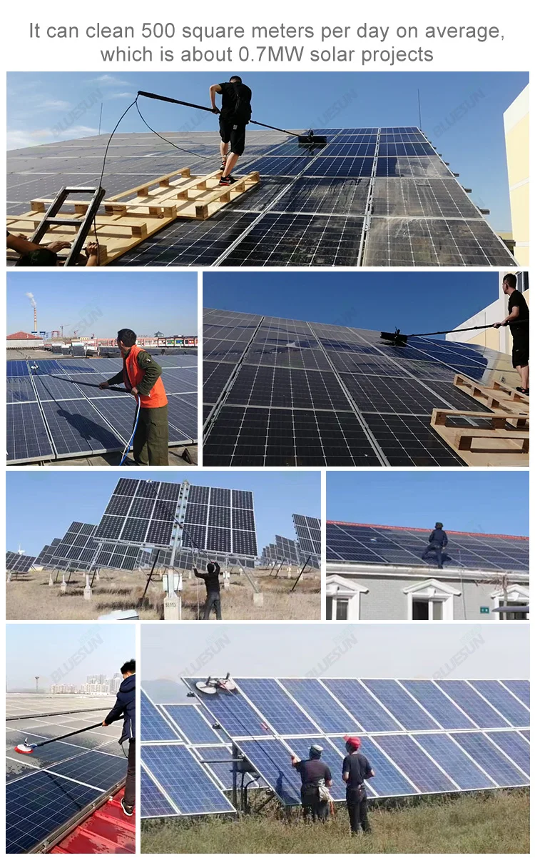 Blue Nylon Soft Solar PV Cleaning Brush - Anqing, Anhui, China - Anhui  Union Brush Industry Co., Ltd.