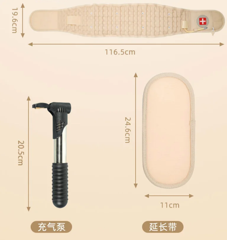 Aofit Decompression Back Belt Waist Brace Lumbar Support Belt Waist Support for Lower Back Pain Relief Back Traction Device