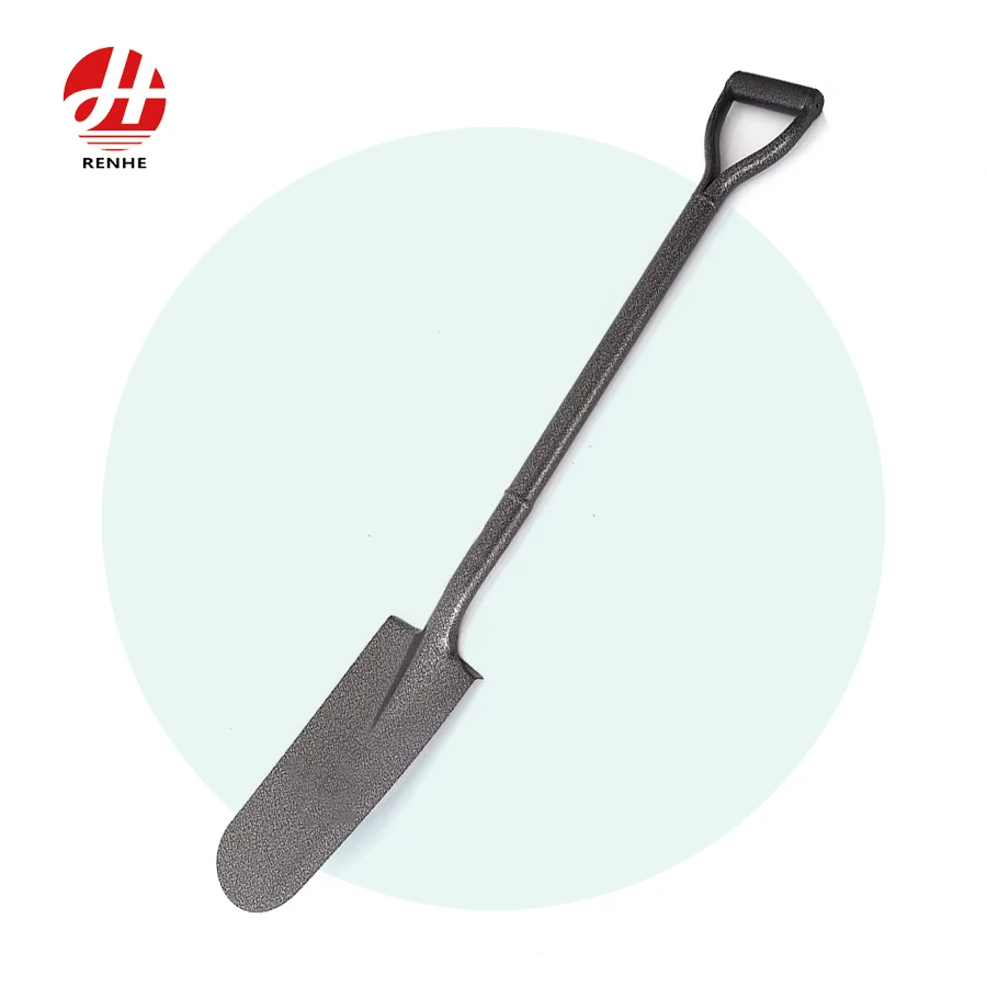 Metal Making Process Agricultural Outdoor Camping Garden Metal Shovel with Handle
