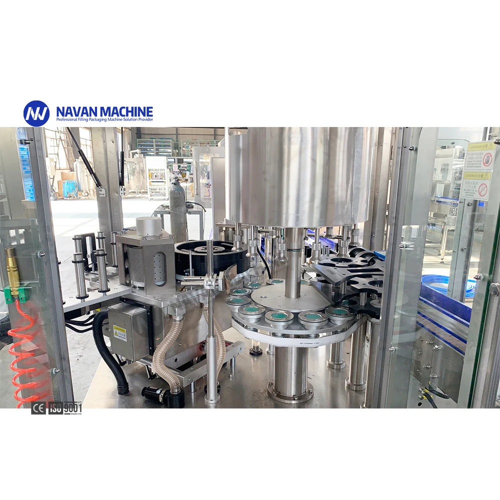 Automatic Rotary Hot Melt Glue OPP Sticker Labeling Machine for Plastic Glass Round Bottle manufacture