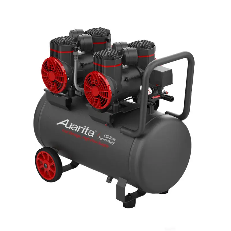 Auarita Silent DC Oilless Air Compressor 220v Silent Price Made in China Oil Free Air Compressor 50L