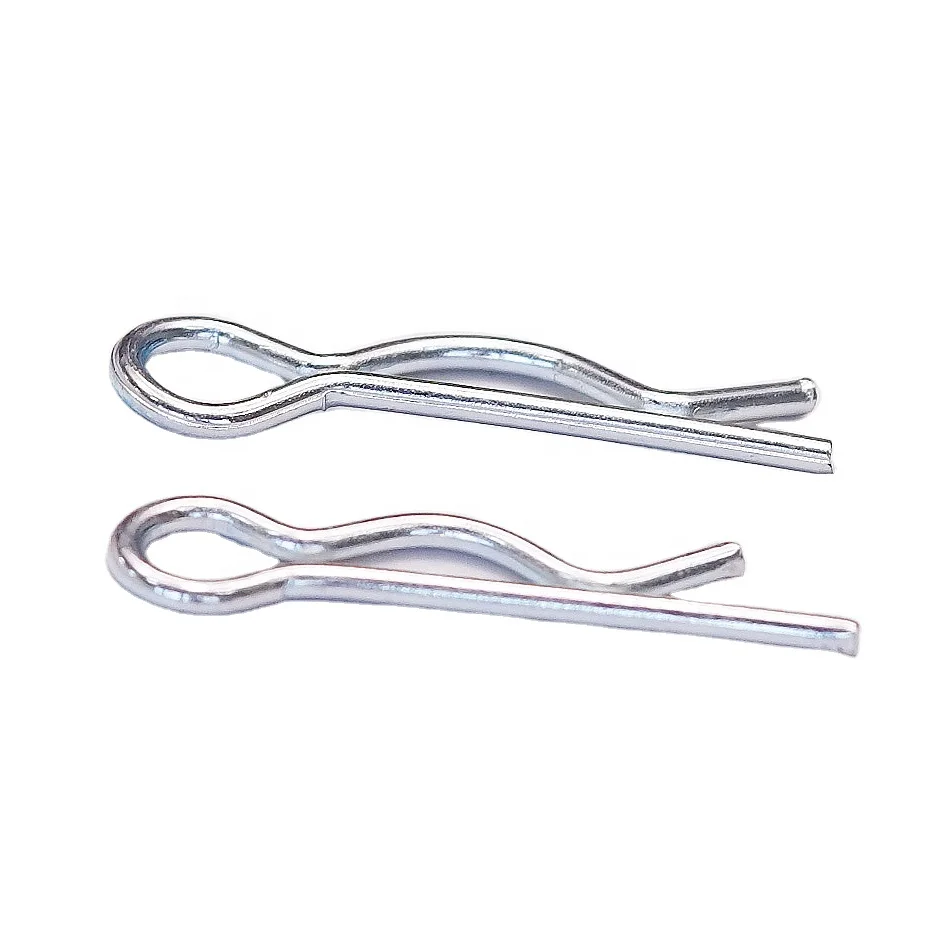 DIN 11024 Spring Cotter Pins R Pins - Zinc Plated Spring Steel ...