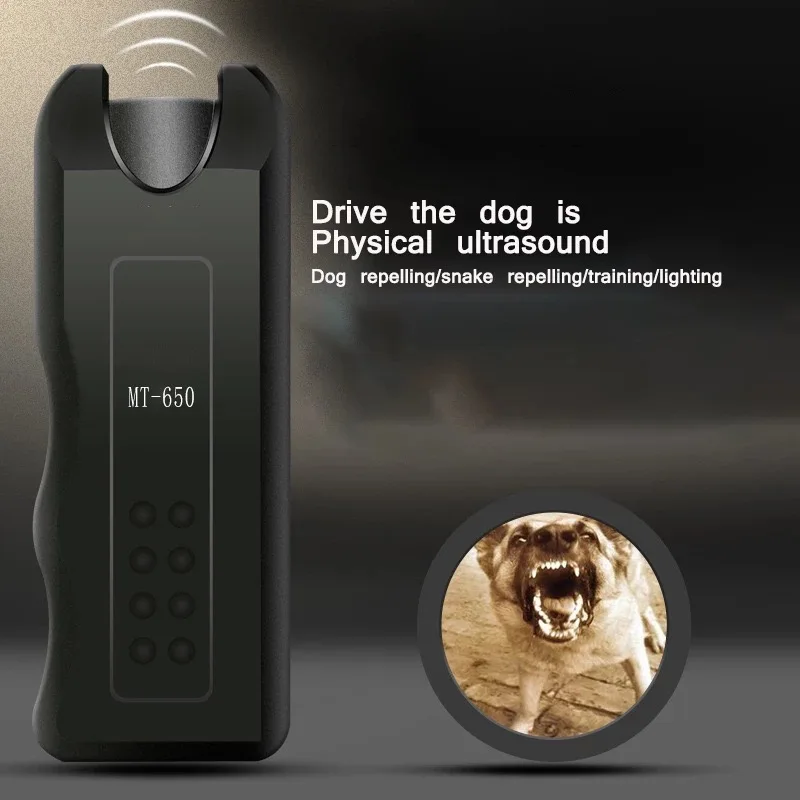 Animal Repeller Ultrasonic Solar Powered Automatic Bark Control Device Handheld Trainer Stop Dog Repellent