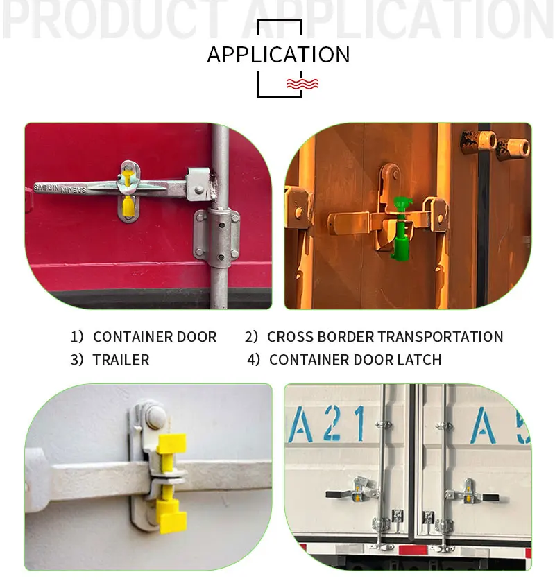 Iso17712 Container Lock Bolt Seal Tamper Evident Container Bolt Seal