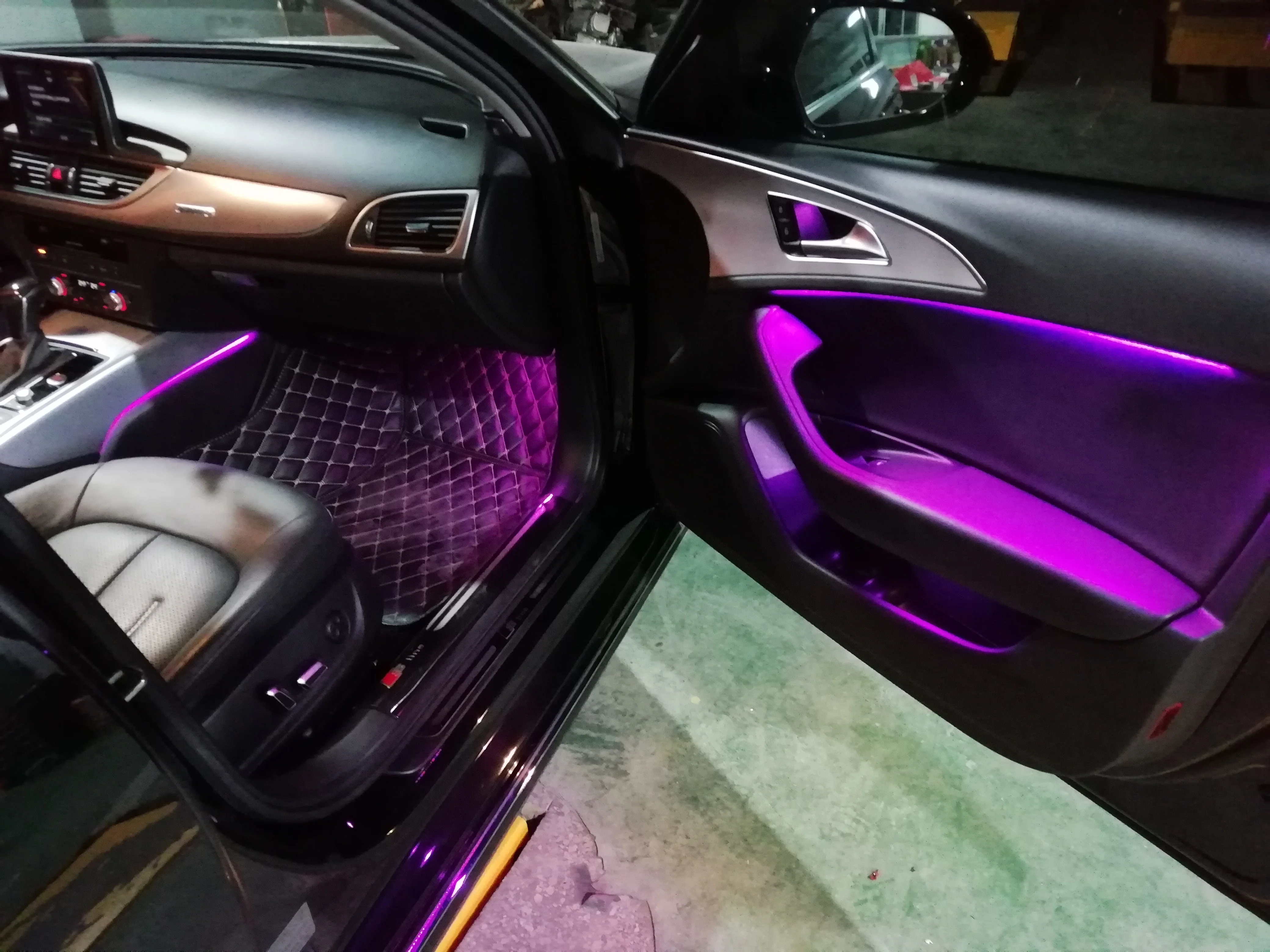 Auto Led Ambient Light System Interior Atmosphere Light Led Multi Colors for Audi A6 Car Ambient Light