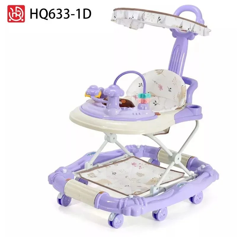 High Quality 360 Rotating Round Rolling Baby Walker Newborn Baby Learning to Walk Activities Stroller