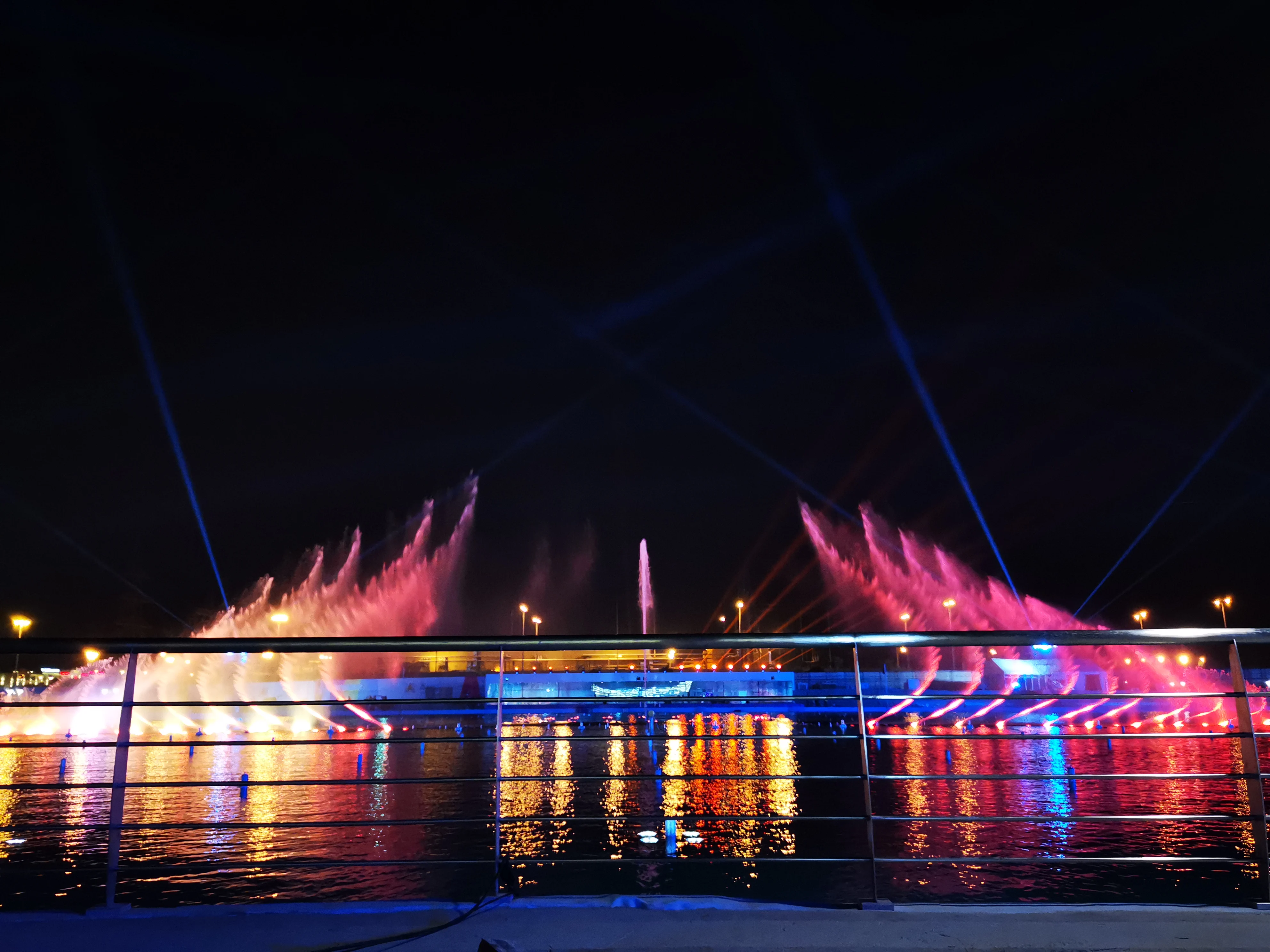 Multimedia Controlled  Water Fountain Water Features Pool Musical Dancing Fountain Show Outdoor