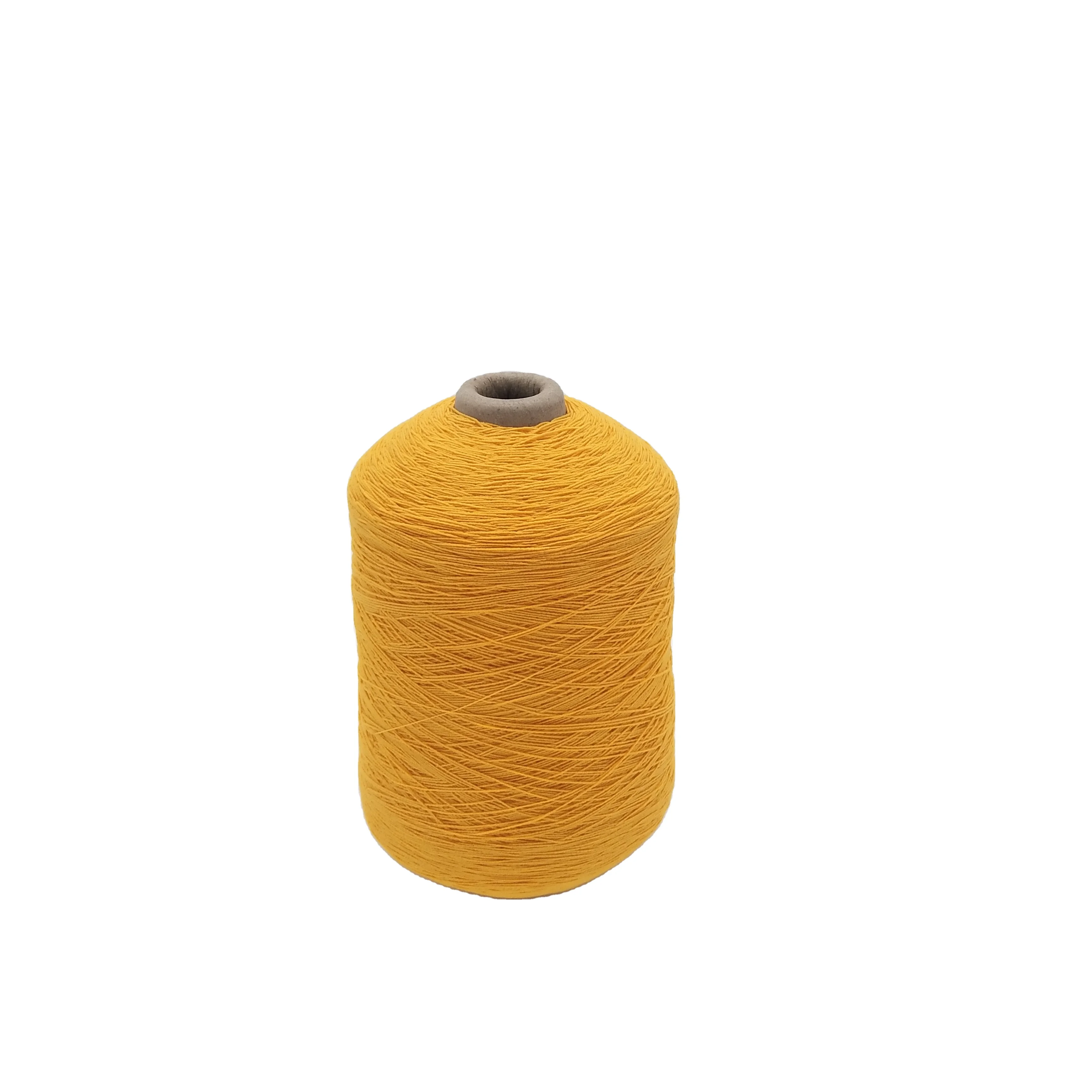 Factory manufacture 100#/100/100  colorful rubber cover yarn with best price