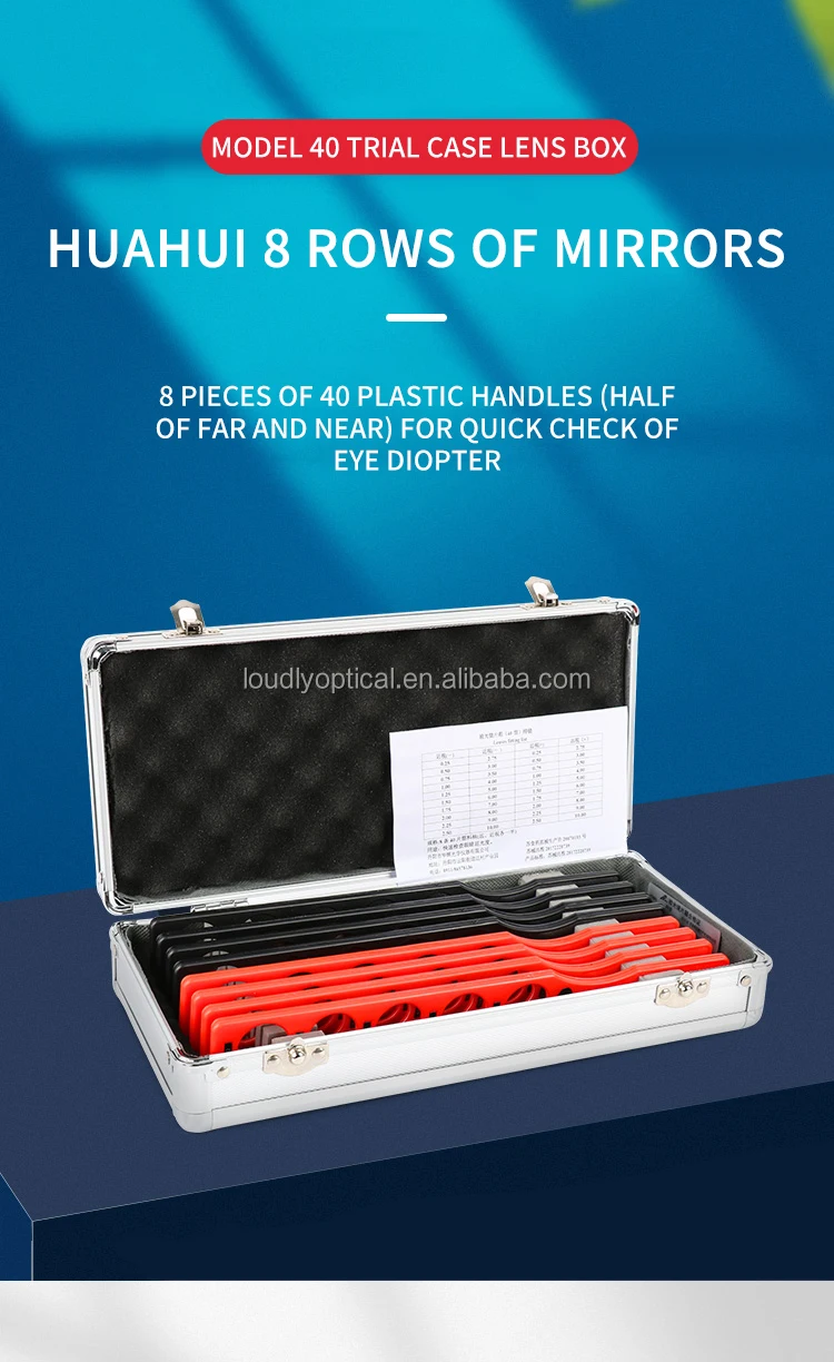 Optical Lens Rack 100% New Loudly Brand Ophthalmic 8 Pcs Retinoscopy Lens Rack Bl-2 - Buy ...
