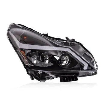 Car Styg Head Lamp for Infiniti G37 2010-2015 Headlight DRL Projector Lens Dynamic LED Turn signal