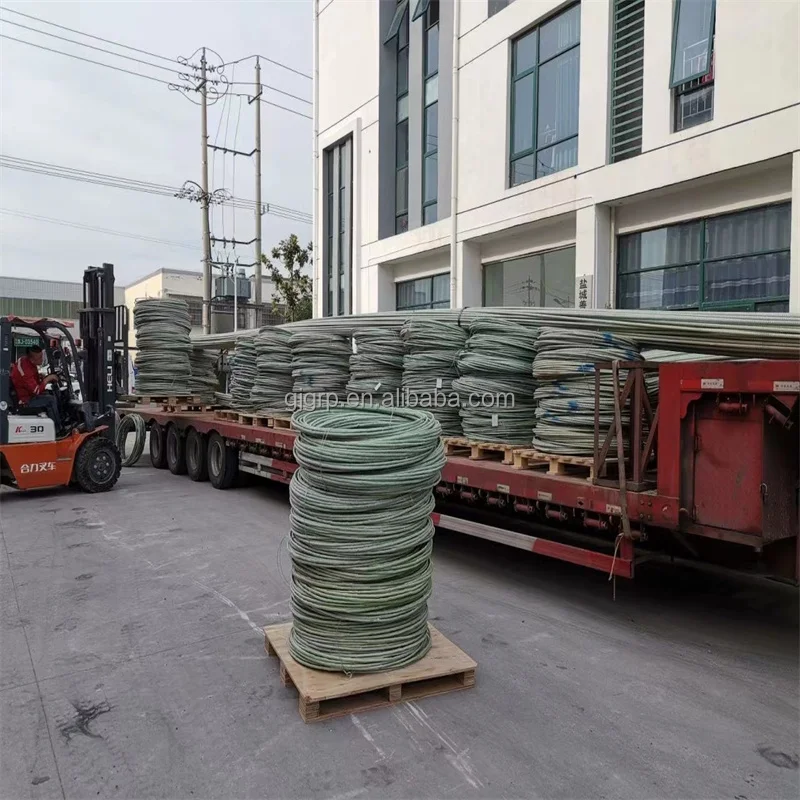 Gfrp Reinforced Plastic Fiber Glass Rebar Gfrp Fiberglass Bar Glass ...