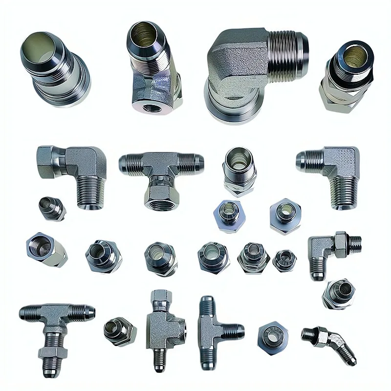 Hydraulic Fittings Adapters 90 Degree Reusable Hydraulic Hose Fittings