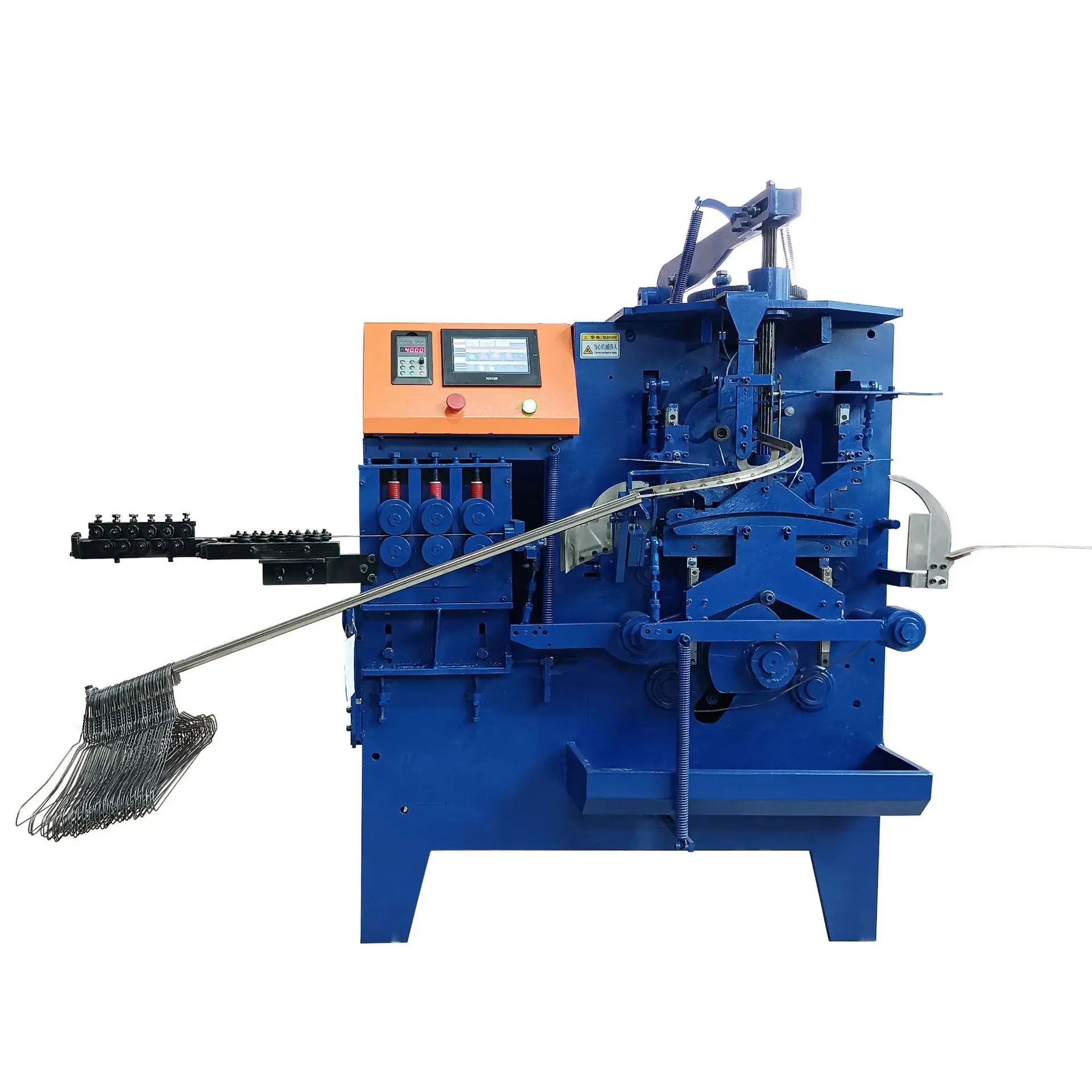 Fully Automatic High Speed Metal Galvanized Steel Iron Clothes Coat Hanger Making Machine