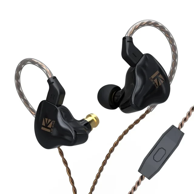KBEAR KS1 Dual Magnetic Circuit Dynamic Wired Earphone Gaming Headphones In Ear Monitor Music Earbuds Headset