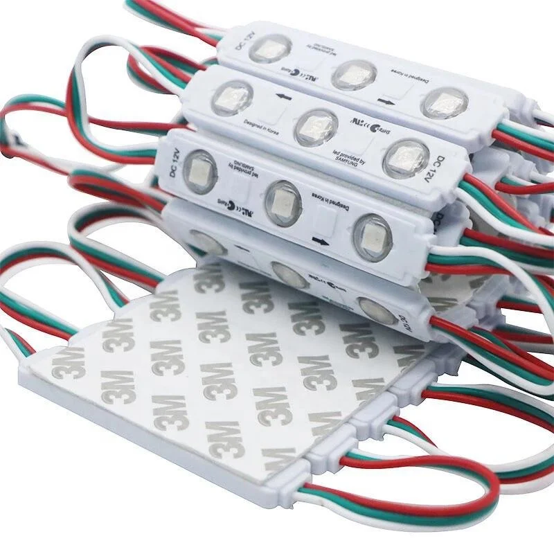 DC 12V CE RoHS Backlight Channel Letter Sign Board Lens Pixel WS2811 1903 High Quality 5050 Injection RGB LED Module
