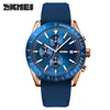 rose blue silicone strap