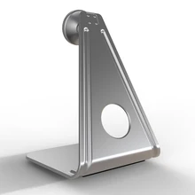 Ergonomic Portable Aluminum Alloy Tablet PC Stand Holder Adjustable Height Desktop Magnetic Stand