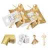 10 gold candy box key white card