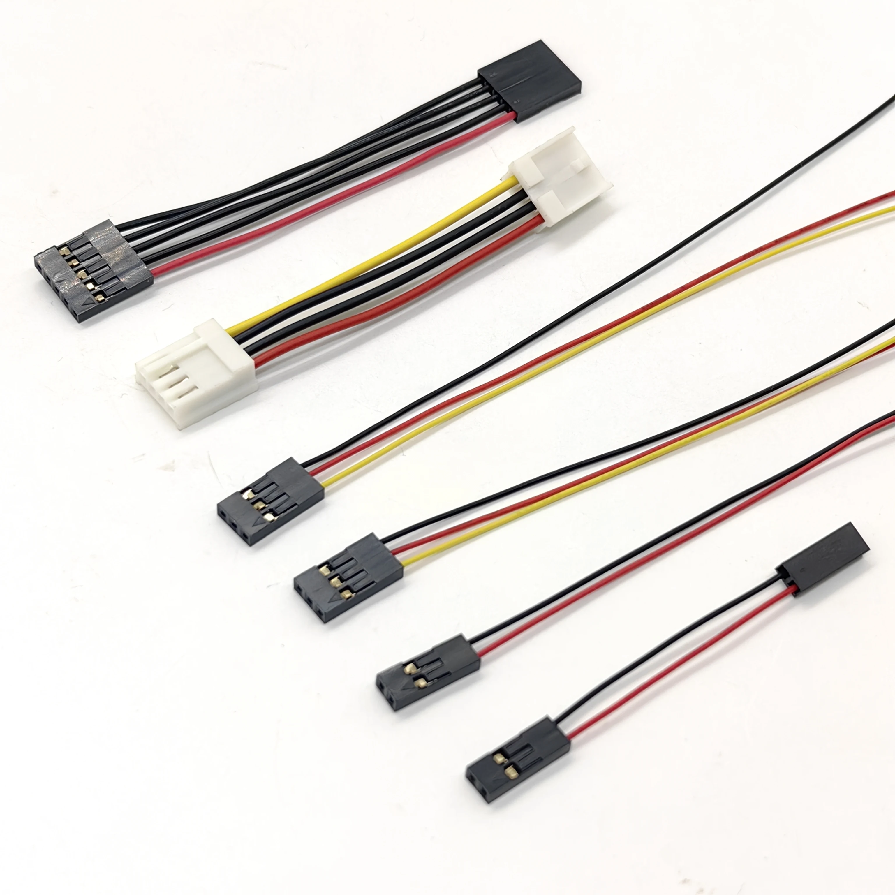 Conector Berg JVC EI de 4 pines 2.50mm hembra, PVC y personalizado