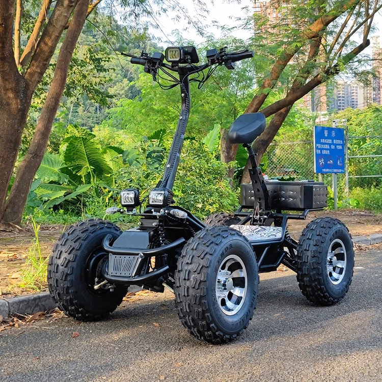 Powerful All Terrain Vehicle 4 Wheel Drive Electric Mobility Scooters ...