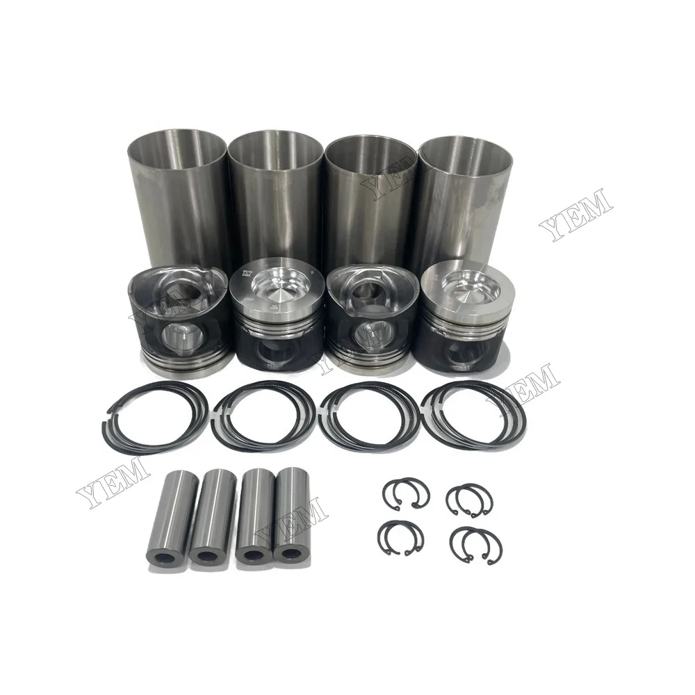 Cylinder Liner Kit Compatible for Deutz BF4M2012 Engine Parts Best Quality 6