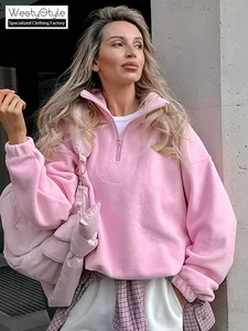 Women's French-Inspired Minimalist Lazy-Chic Lined Breathable Eco-Friendly Sports Hoodie Autumn/Winter New Arrival Unique