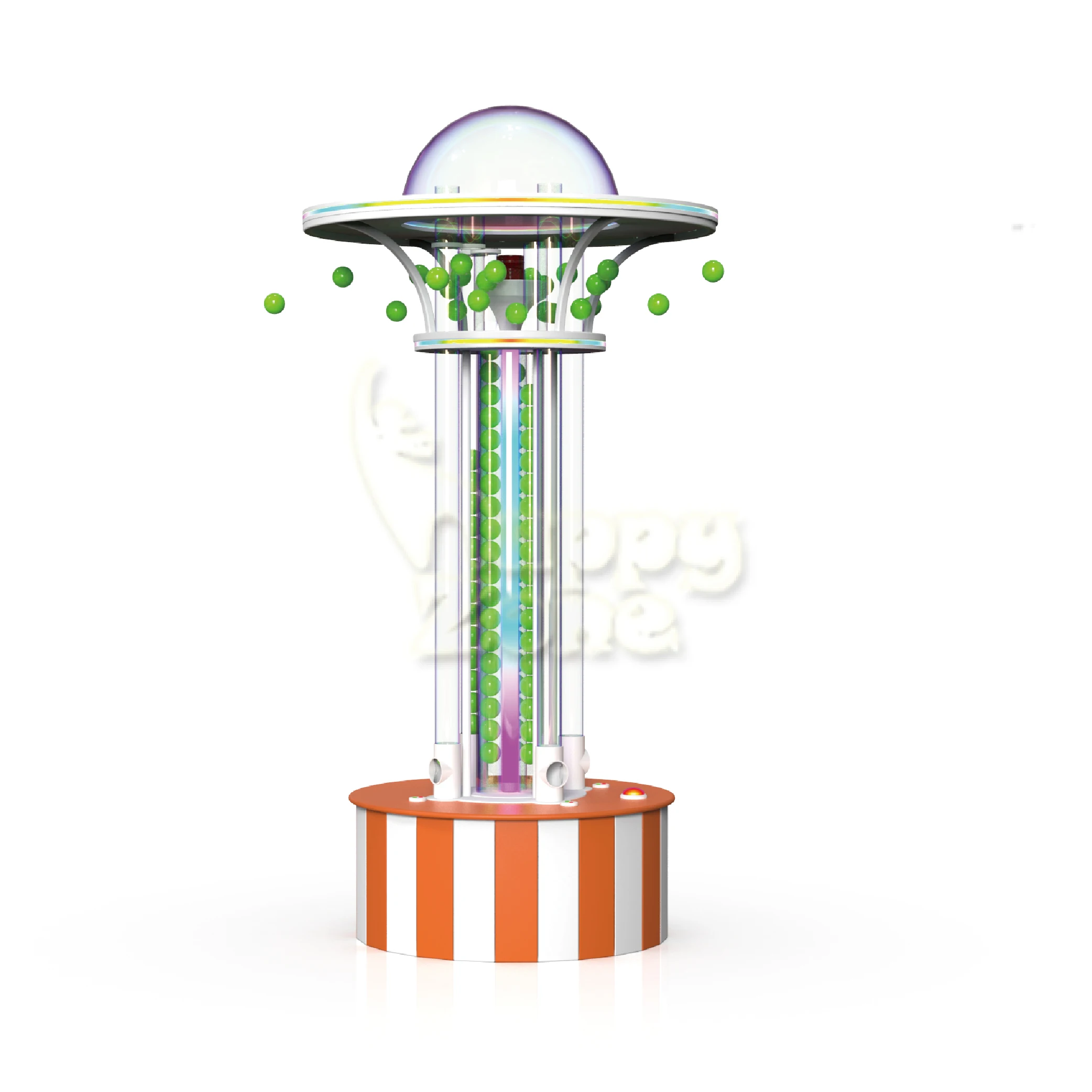 Customized Interactive Ball Machine Indoor Playground Equipment Space Mechanical Ball Drop Games for Interactive Play Center