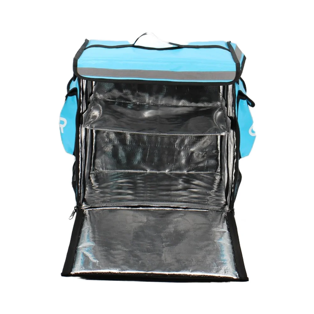 product waterproof  motorcycles delivery food bag thermal pizza delivery backpack cooler bags custom logo insulated-6